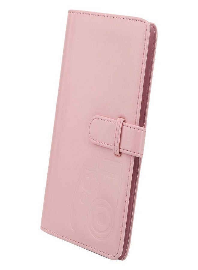 Stela 96 Pockets Mini Film Photo Album Book for Fujifilm In-stax Mini LiPlay 11 9 8 7s 70 90 Link Instant Camera 3 Inch Polaroid Picture Name Card Holder (Pink) - Image 1